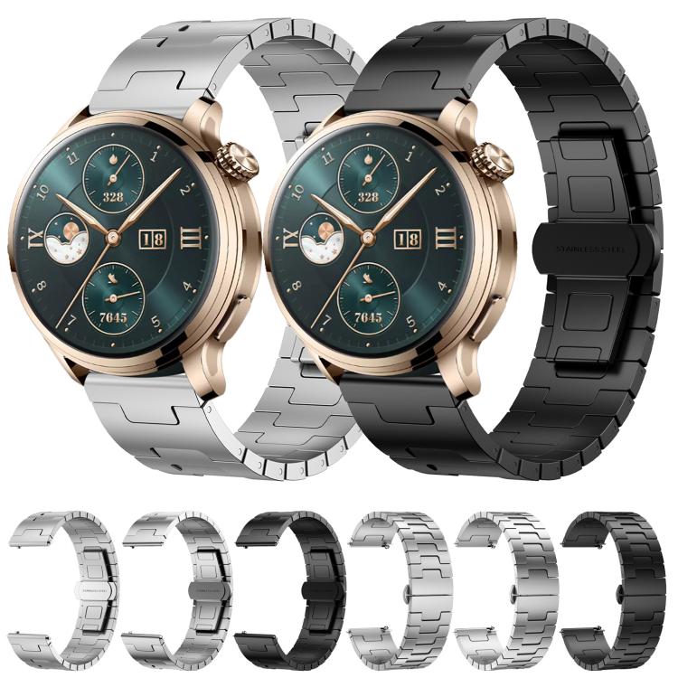 For Honor Magic Watch Titanium Alloy 22mm Metal Watch Band(Titanium Color) by bashfashion
