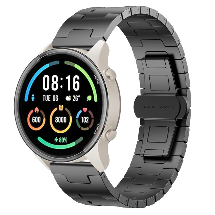 For Xiaomi Watch Sport Titanium Alloy 22mm Metal Watch Band(Titanium Color) by bashfashion