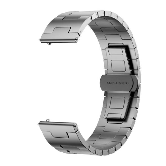 For Redmi Watch 5 Lite Titanium Alloy 22mm Metal Watch Band(Titanium Color) by bashfashion