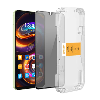 For Samsung Galaxy A06 4G ENKAY Easy Install Anti-peeping Privacy Tempered Glass Film by ENKAY