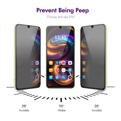 For Samsung Galaxy A06 4G ENKAY Easy Install Anti-peeping Privacy Tempered Glass Film by ENKAY
