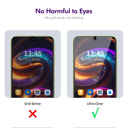 For Samsung Galaxy A06 4G ENKAY Easy Install Anti-peeping Privacy Tempered Glass Film by ENKAY