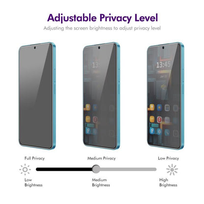 For Honor X60 ENKAY Easy Install Anti-peeping Privacy Tempered Glass Film by ENKAY