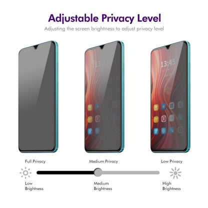 For Redmi A4 5G ENKAY Easy Install Anti-peeping Privacy Tempered Glass Film by ENKAY
