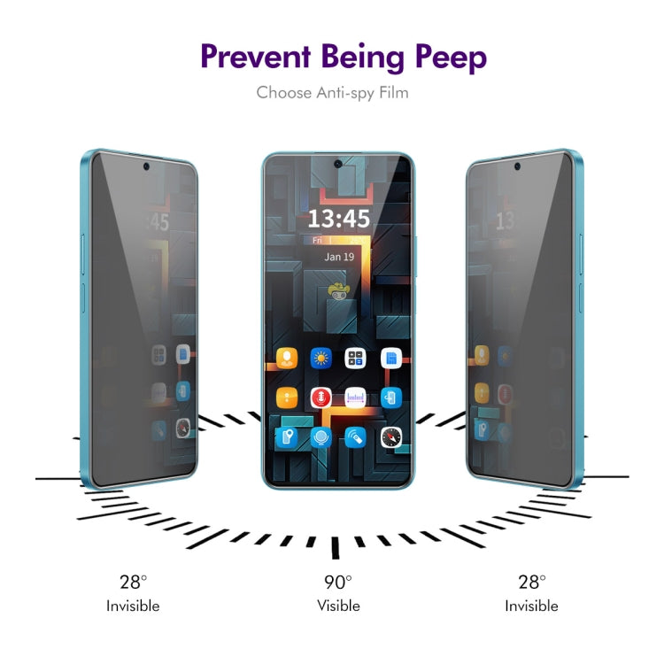 For OnePlus Nord CE4 ENKAY Easy Install Anti-peeping Privacy Tempered Glass Film by ENKAY