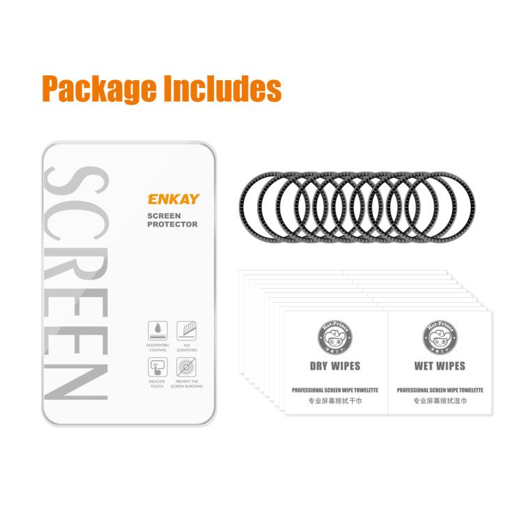 For Honor Watch Fit Elegant 10pcs ENKAY 3D Full Coverage Soft PC Edge PMMA HD Screen Film by ENKAY