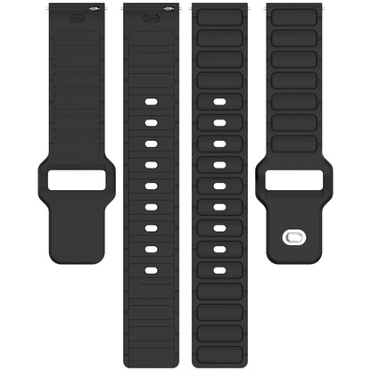 For Garmin 20mm I-Shaped Silicone Watch Band(White) by bashfashion