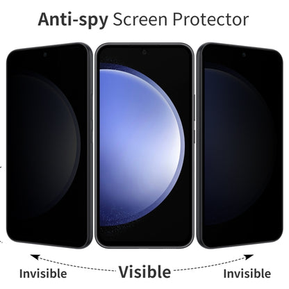 For Samsung Galaxy S23 FE 5G NORTHJO A++ 28 Degree Privacy Full Glue Silk Printing Tempered Glass Film by NORTHJO