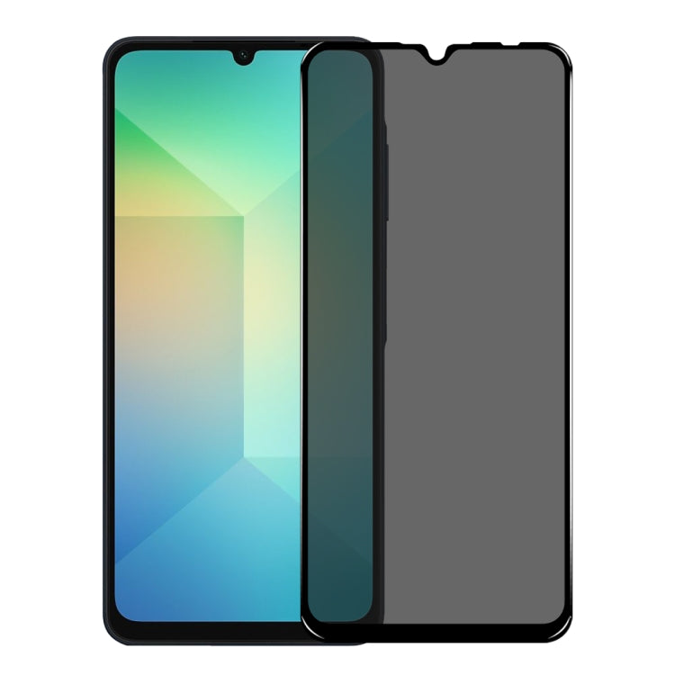 For Samsung Galaxy A06 4G NORTHJO A++ 28 Degree Privacy Full Glue Silk Printing Tempered Glass Film by NORTHJO