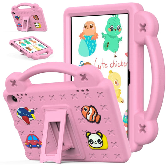 For Amazon Fire HD8 2024 / 2022 / HD8 Plus Handle Kickstand Children EVA Shockproof Tablet Case(Pink) by bashfashion