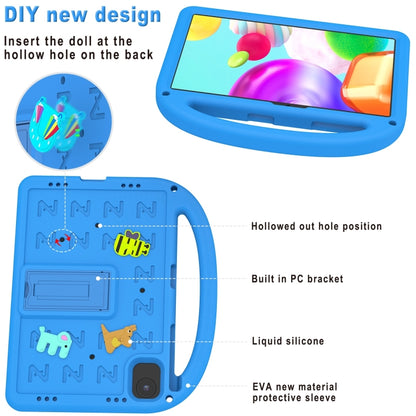 For Honor Pad X8a / X9 2024 Cartoon Sparrow EVA Shockproof Tablet Case(Blue) by bashfashion