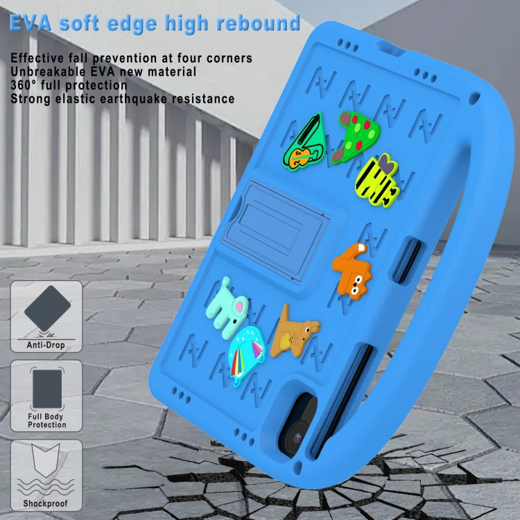 For Honor Pad X8a / X9 2024 Cartoon Sparrow EVA Shockproof Tablet Case(Blue) by bashfashion