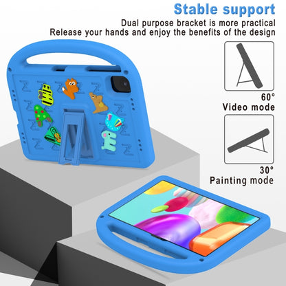 For Honor Pad X8a / X9 2024 Cartoon Sparrow EVA Shockproof Tablet Case(Blue) by bashfashion