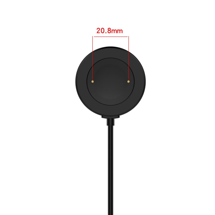 For Honor Watch 5 USB Port Integrated Magnetic Watch Charging Cable(Black) by bashfashion