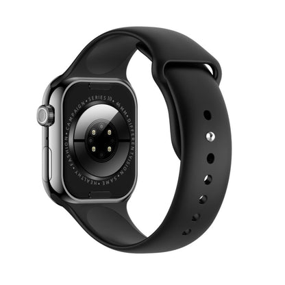 KL08 2.04 inch Color Screen Smart Watch Silicone Strap, Support Bluetooth Call(Black) by bashfashion