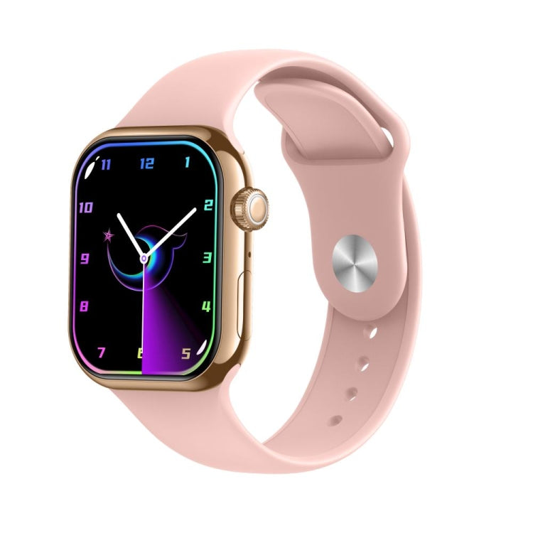 KL08 2.04 inch Color Screen Smart Watch Silicone Strap, Support Bluetooth Call(Pink) by bashfashion