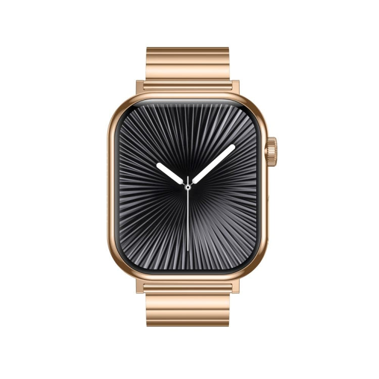 KL08 2.04 inch Color Screen Smart Watch Steel Strap, Support Bluetooth Call(Gold) by bashfashion