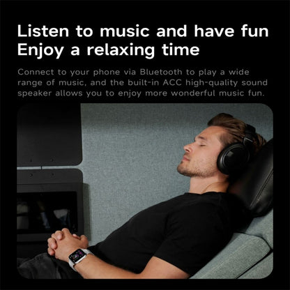 KL08 2.04 inch Color Screen Smart Watch Steel Strap, Support Bluetooth Call(Gold) by bashfashion