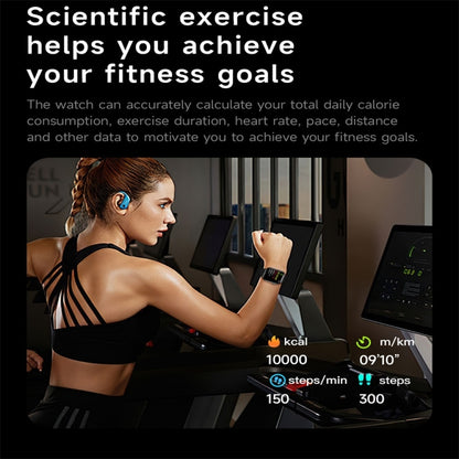 KL08 2.04 inch Color Screen Smart Watch Milan Steel Strap, Support Bluetooth Call(Gold) by bashfashion