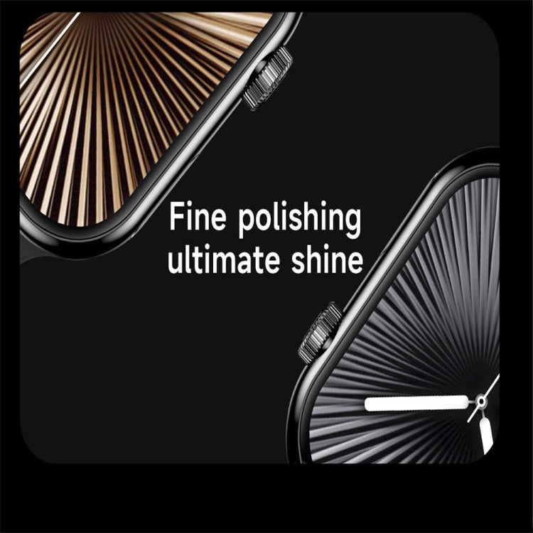 KL08 2.04 inch Color Screen Smart Watch Milan Steel Strap, Support Bluetooth Call(Silver) by bashfashion