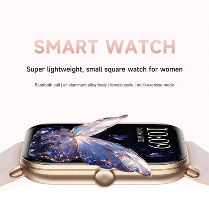 KM66 1.75 inch Color Screen Smart Watch Silicone Strap, Support Bluetooth Call(White) by bashfashion