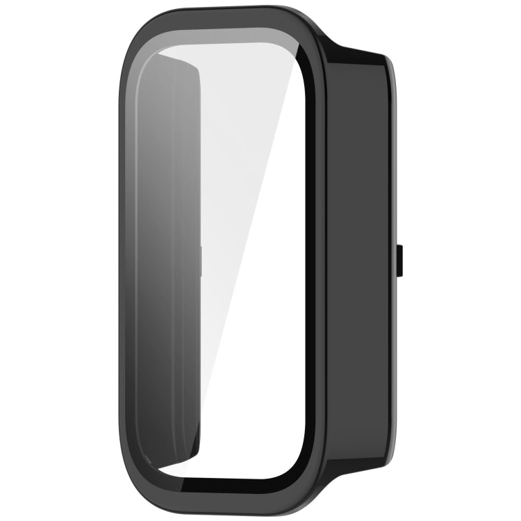 For Redmi Band 3 Tempered Glass Film Integrated PC Watch Protective Case(Black) by bashfashion