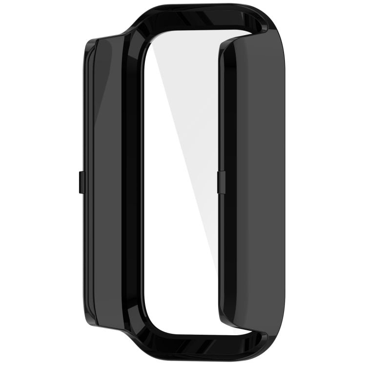 For Redmi Band 3 Tempered Glass Film Integrated PC Watch Protective Case(Black) by bashfashion