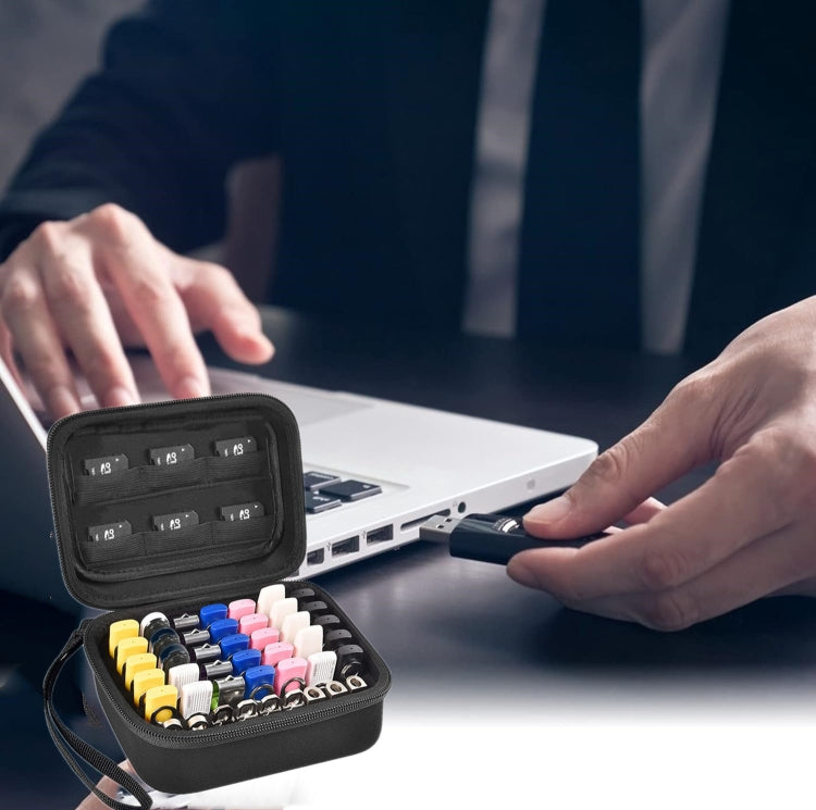 USB Flash Drives Card Box Electronic Spare Parts Storage Bag by bashfashion