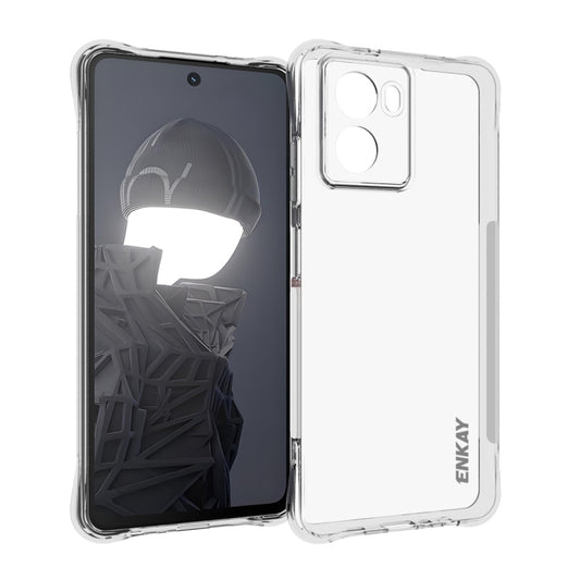 For HMD Fusion ENKAY Hat-Prince Transparent TPU Shockproof Phone Case by ENKAY