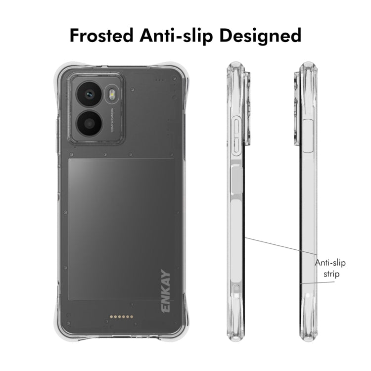 For HMD Fusion ENKAY Hat-Prince Transparent TPU Shockproof Phone Case by ENKAY