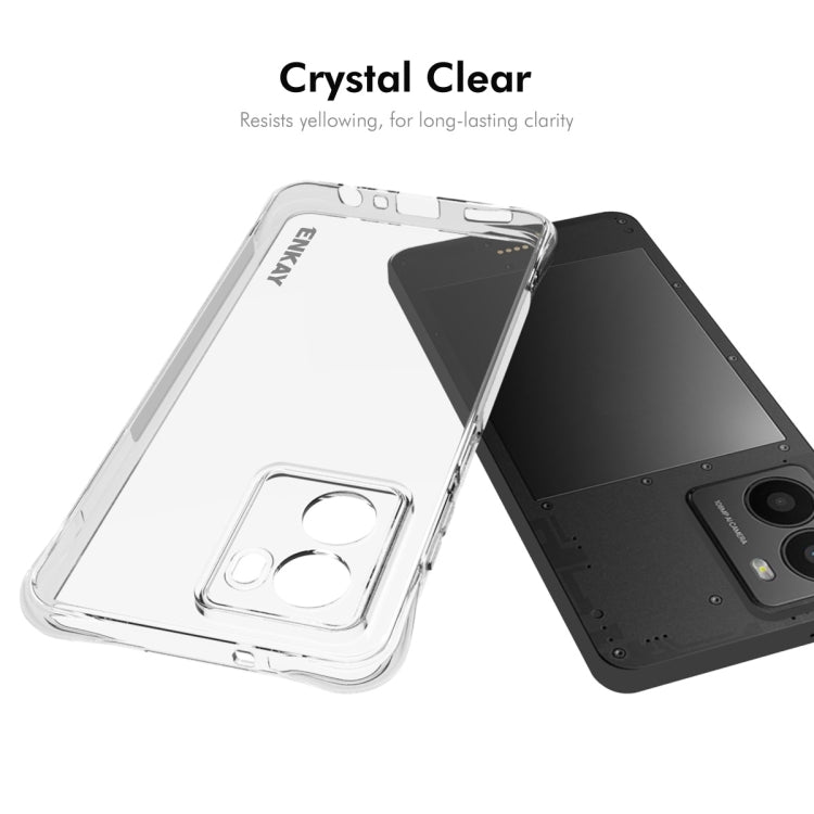 For HMD Fusion ENKAY Hat-Prince Transparent TPU Shockproof Phone Case by ENKAY