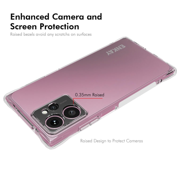 For HMD Skyline ENKAY Hat-Prince Transparent TPU Shockproof Phone Case by ENKAY