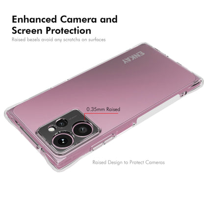 For HMD Skyline ENKAY Hat-Prince Transparent TPU Shockproof Phone Case by ENKAY