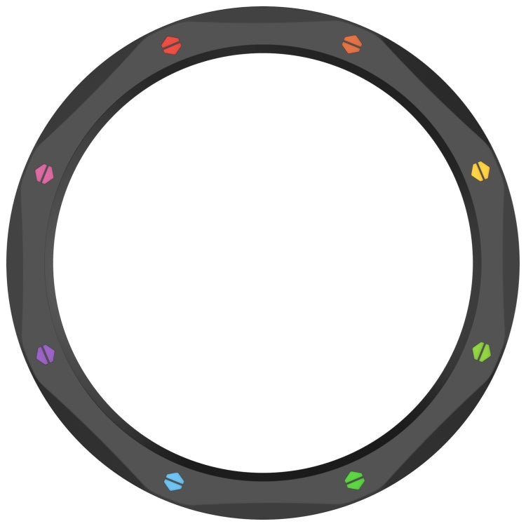 For Xiaomi Watch S4 Tempered Glass Film Hybrid Stainless Steel Watch Protective Ring(Black Rainbow) by bashfashion