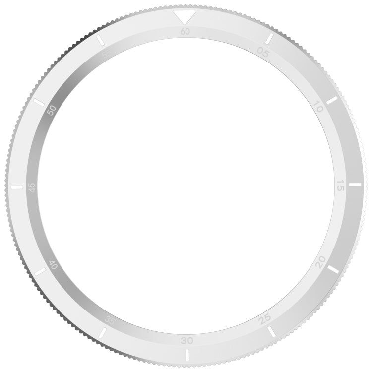 For Xiaomi Watch S4 Tempered Glass Film Hybrid Stainless Steel Watch Protective Ring(Scale Silver) by bashfashion