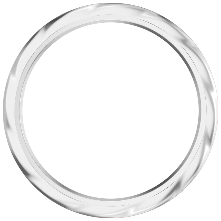 For Xiaomi Watch S4 Tempered Glass Film Hybrid Stainless Steel Watch Protective Ring(Silver Thread) by bashfashion