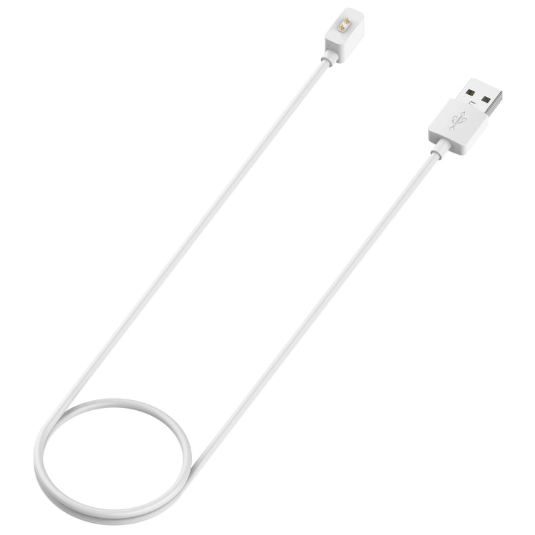 For Xiaomi Smart Band 9 Pro / 9 Active USB Interface Smart Watch Charging Cable, Length: 1m(White) by bashfashion