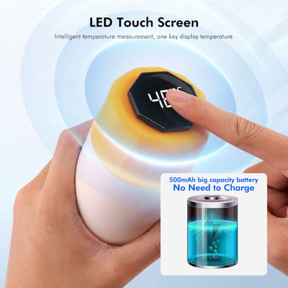 JUNSUNMAY 420ml Vacuum Insulated Water Bottle with LED Temperature Display(Blue) by JUNSUNMAY