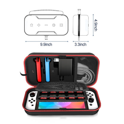 OIVO IV-SW188 Portable EVA Storage Bag for Nintendo Switch Series(Red) by OIVO