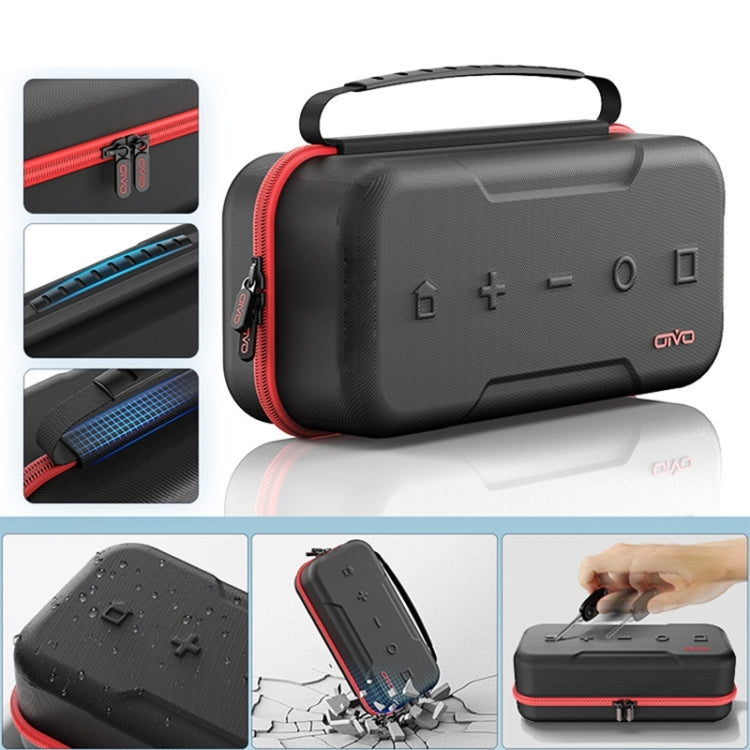 OIVO IV-SW188 Portable EVA Storage Bag for Nintendo Switch Series(Red) by OIVO
