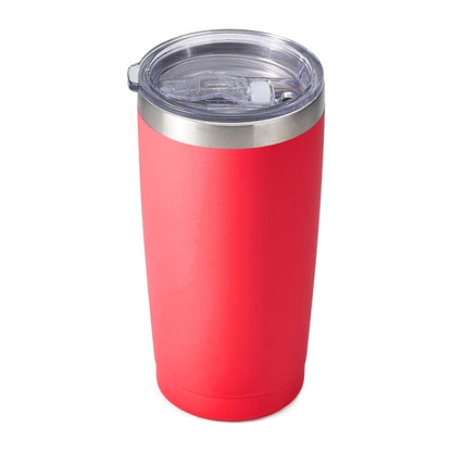 JUNSUNMAY 600ml 304 Stainless Steel Vacuum Insulated Coffee Travel Mug Double Wall Thermal Cup(Red) by JUNSUNMAY