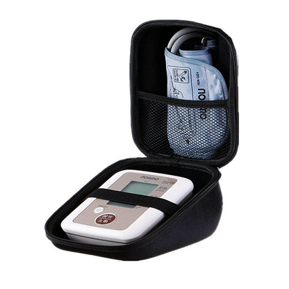 Electronic Blood Pressure Device Storage Bag Portable Outdoor EVA Hard Shell Protective Bag by bashfashion