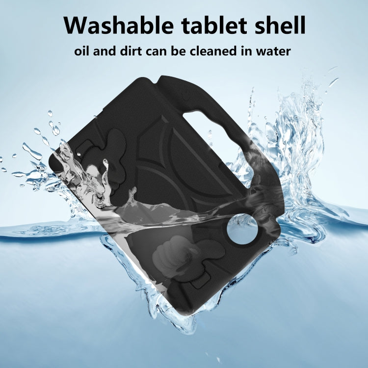 For Xiaomi Redmi Pad SE 8.7 2024 Thumb Bracket EVA Shockproof Tablet Case(Black) by bashfashion