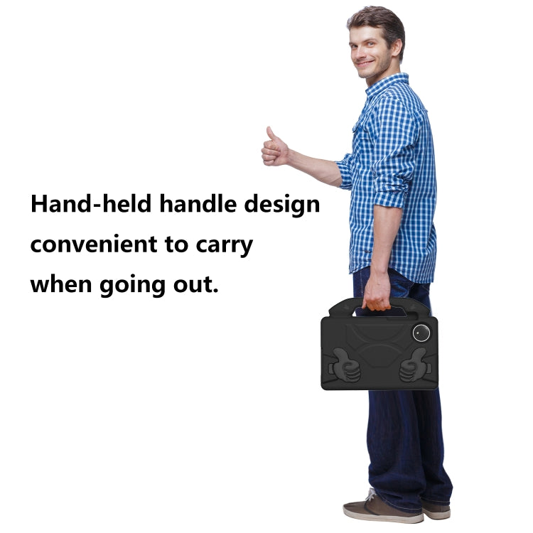 For Xiaomi Redmi Pad SE 8.7 2024 Thumb Bracket EVA Shockproof Tablet Case(Black) by bashfashion