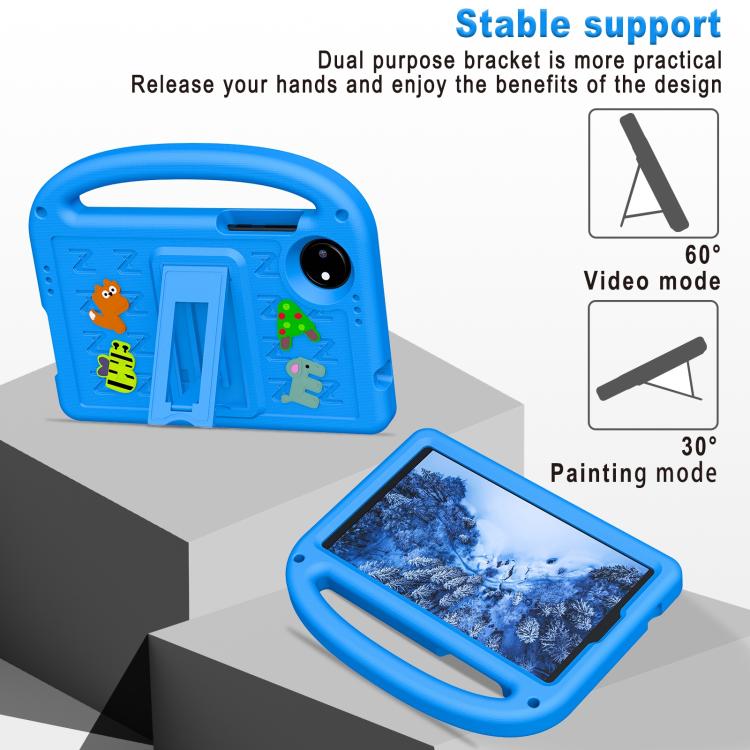 For Xiaomi Pad 7 Pro Cartoon Sparrow EVA Shockproof Tablet Case(Blue) by bashfashion