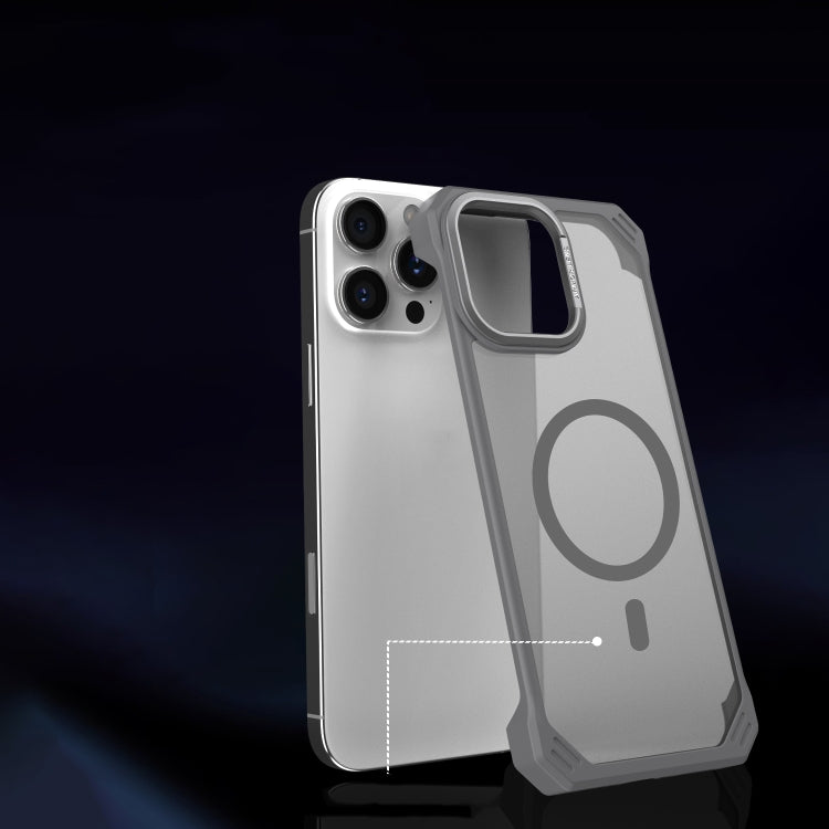 For iPhone 16 Pro Max Starshield Frameless MagSafe PC Phone Case(Blue) by bashfashion