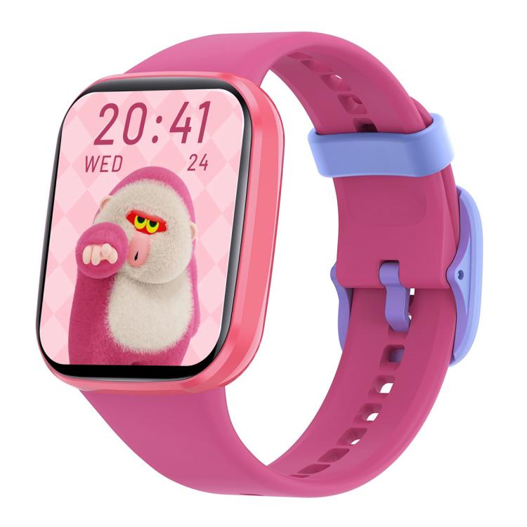 Wish 6 1.69 inch TFT Color Screen IP68 Waterproof Children Companion Smart Watch(Pink) by bashfashion