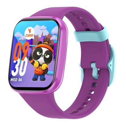 Wish 6 1.69 inch TFT Color Screen IP68 Waterproof Children Companion Smart Watch(Purple) by bashfashion