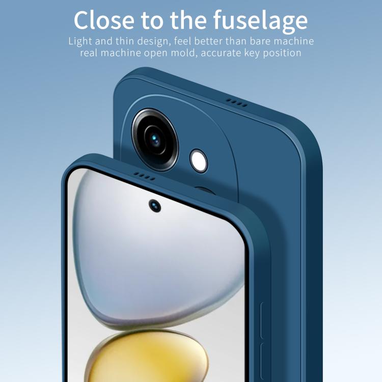 For Tecno Spark Go 2025 / Go 1 PINWUYO Sense Series Liquid Silicone TPU Phone Case(Black) by PINWUYO