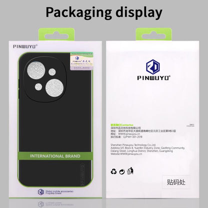 For Tecno Spark Go 2025 / Go 1 PINWUYO Sense Series Liquid Silicone TPU Phone Case(Black) by PINWUYO